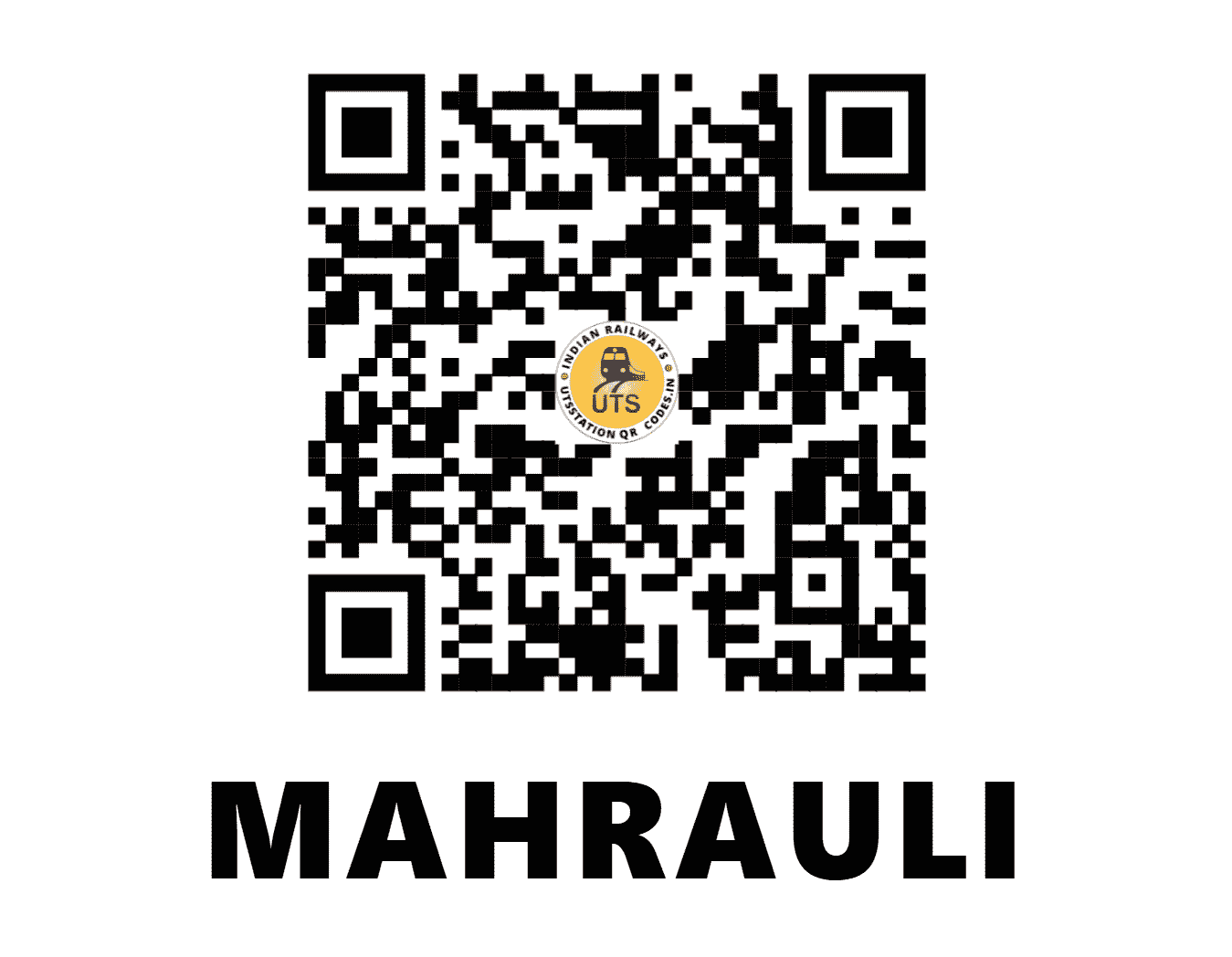 UTS QR Code for MAHRAULI - MFH (NR - UTTAR PRADESH)